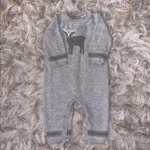 Janie and Jack reindeer sweater romper 🦌 3-6m